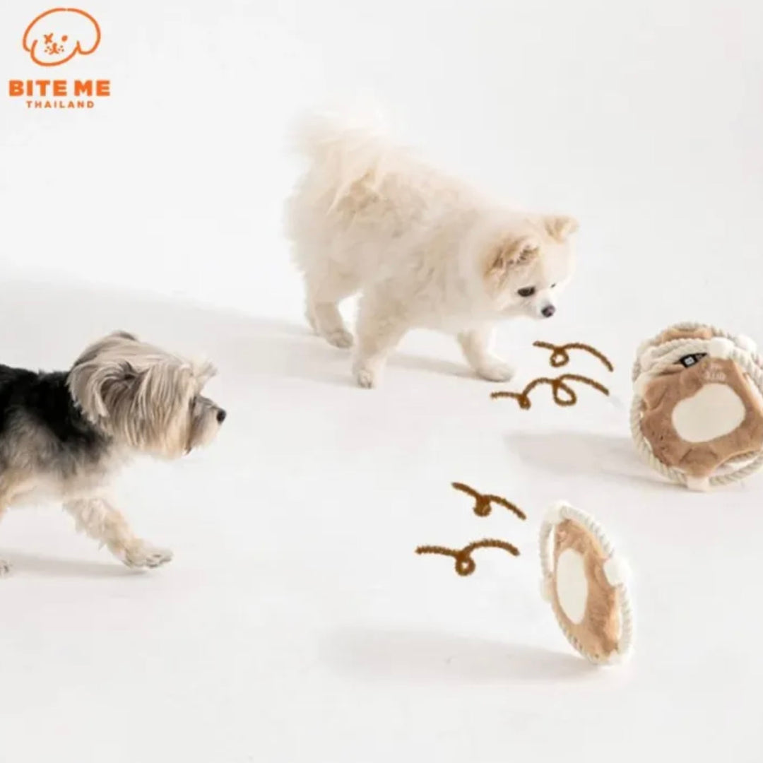 即納【BITE ME】Hug Me Rope Tug Toy - Flying squirrel