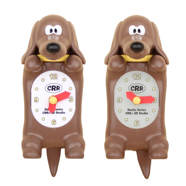 ※予約販売【CRR】Shaketail Duchs Mini Wall Clock（Dachs Brown）