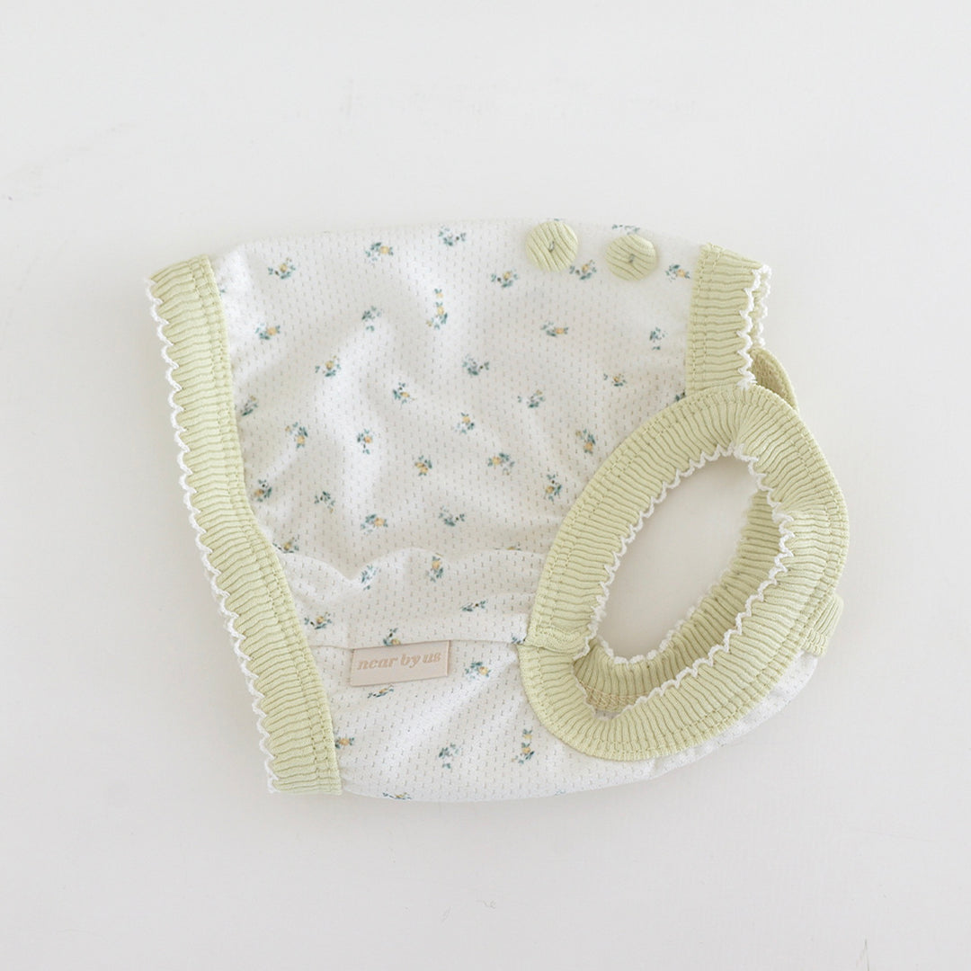 ※予約販売【near by us】Fiore Mesh Cool Top（Baby Lime）