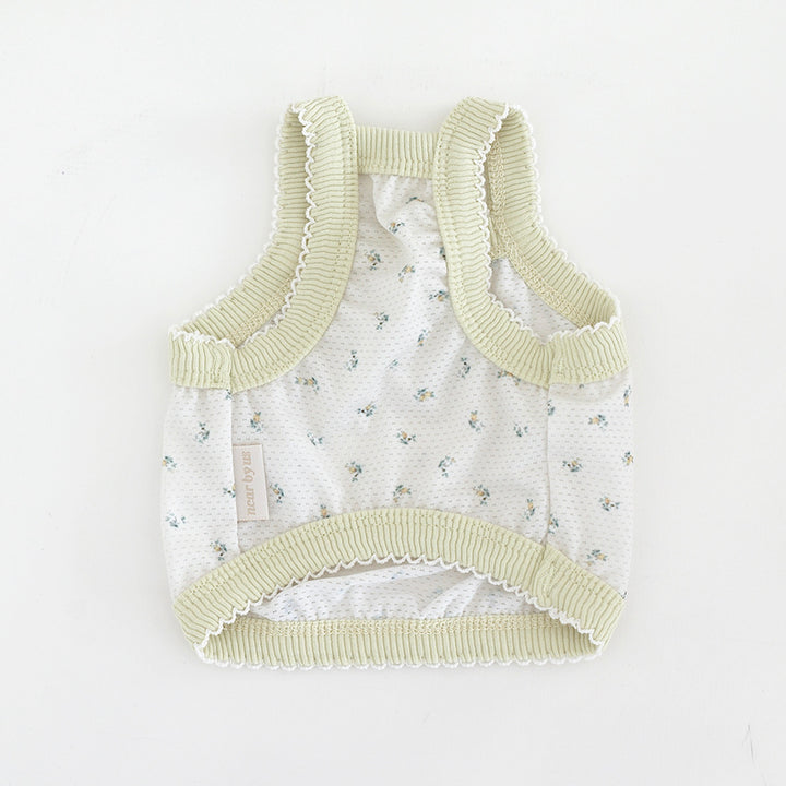 ※予約販売【near by us】Fiore Mesh Cool Top（Baby Lime）