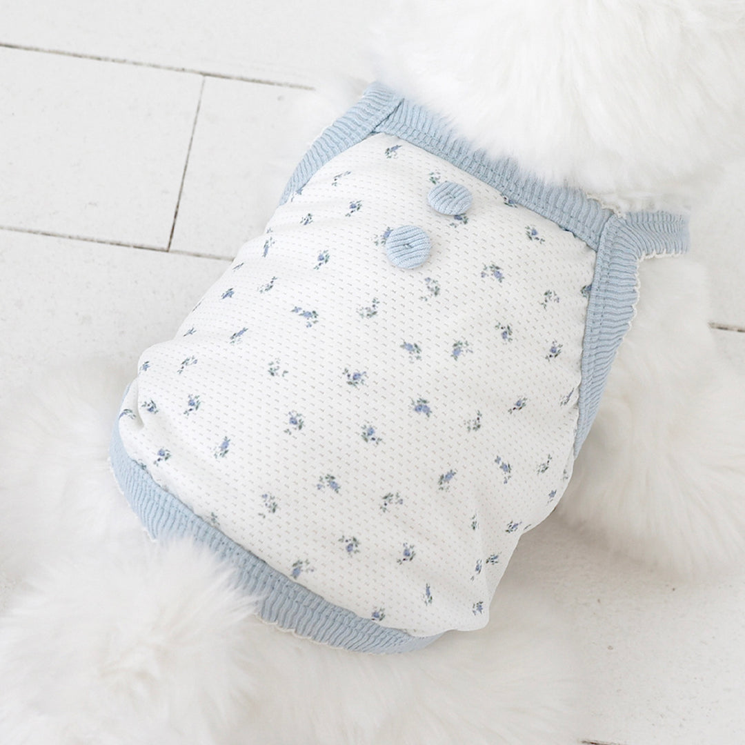 ※予約販売【near by us】Fiore Mesh Cool Top（Icy Blue）