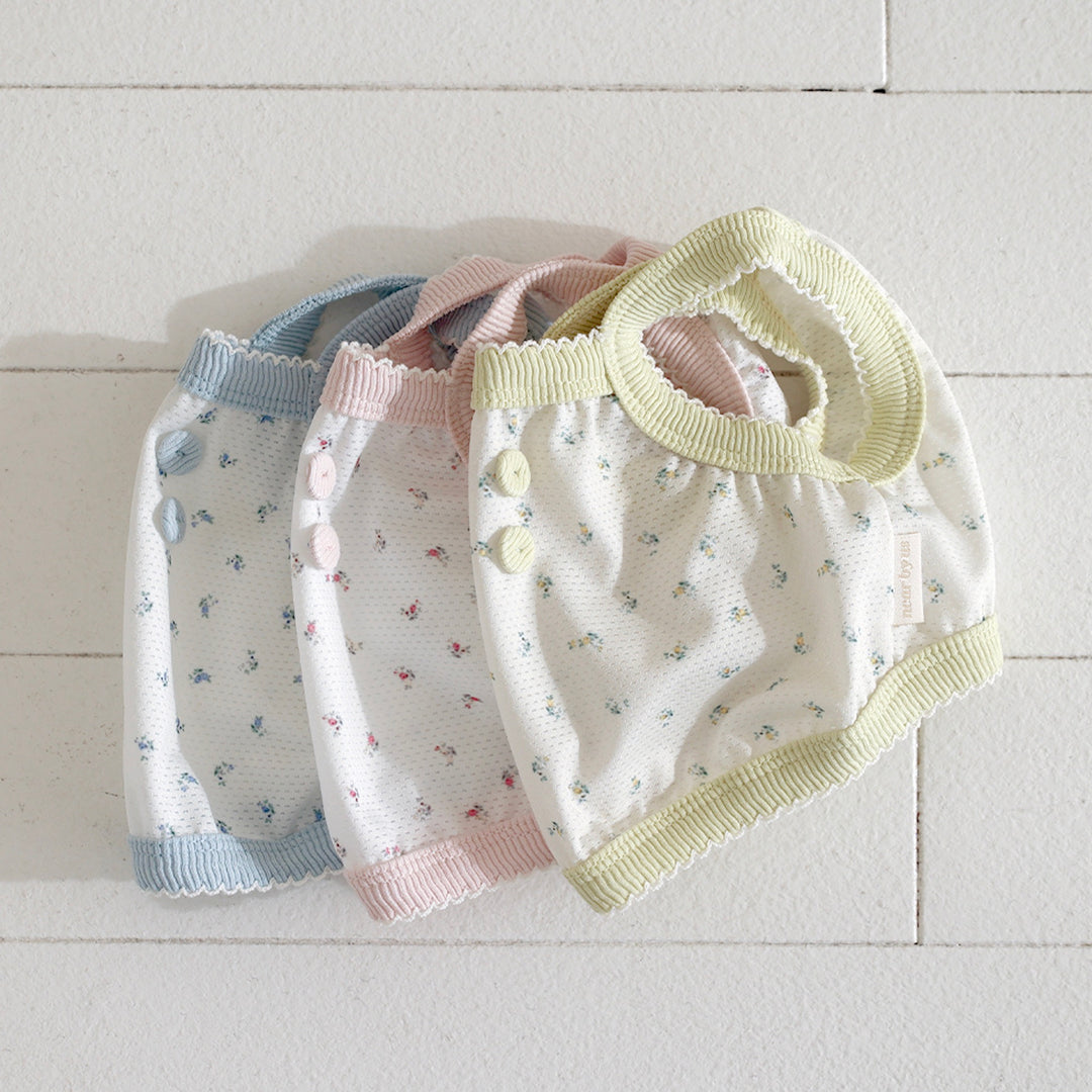 ※予約販売【near by us】Fiore Mesh Cool Top（Icy Blue）