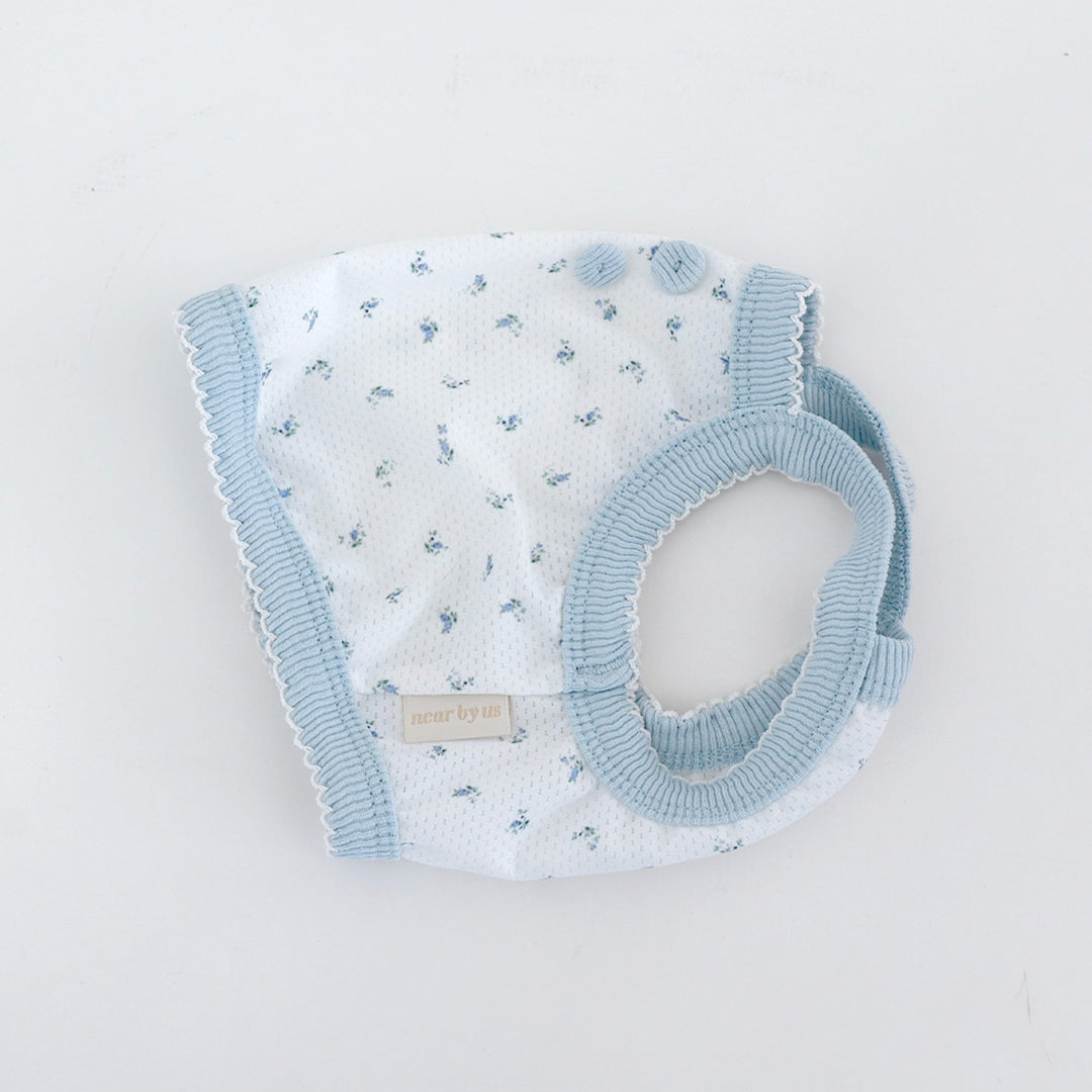 ※予約販売【near by us】Fiore Mesh Cool Top（Icy Blue）
