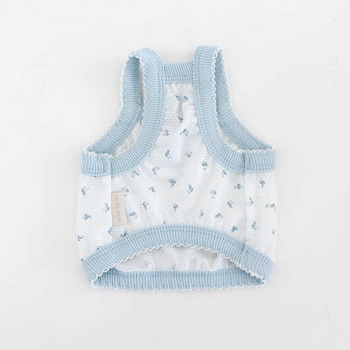 ※予約販売【near by us】Fiore Mesh Cool Top（Icy Blue）