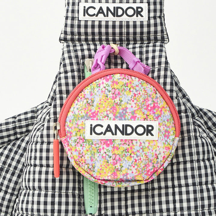 ※予約販売【iCANDOR】DUMPLING BAG（URBAN BLACK）