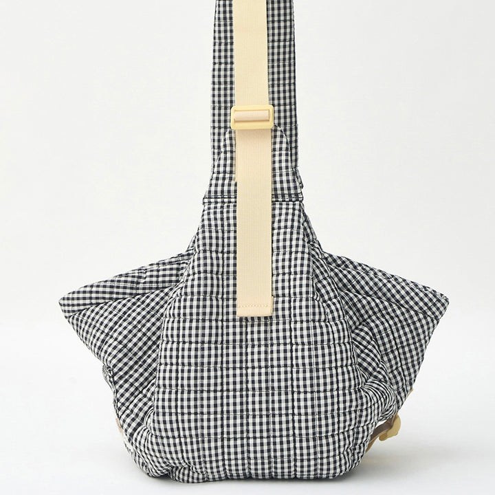 ※予約販売【iCANDOR】DUMPLING BAG（URBAN BLACK）