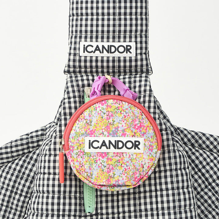 ※予約販売【iCANDOR】DUMPLING BAG（URBAN BLACK）
