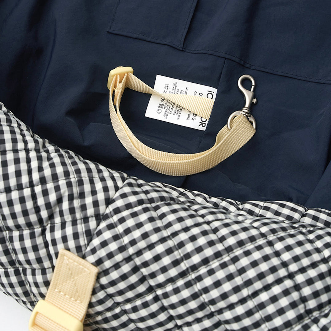 ※予約販売【iCANDOR】DUMPLING BAG（URBAN BLACK）