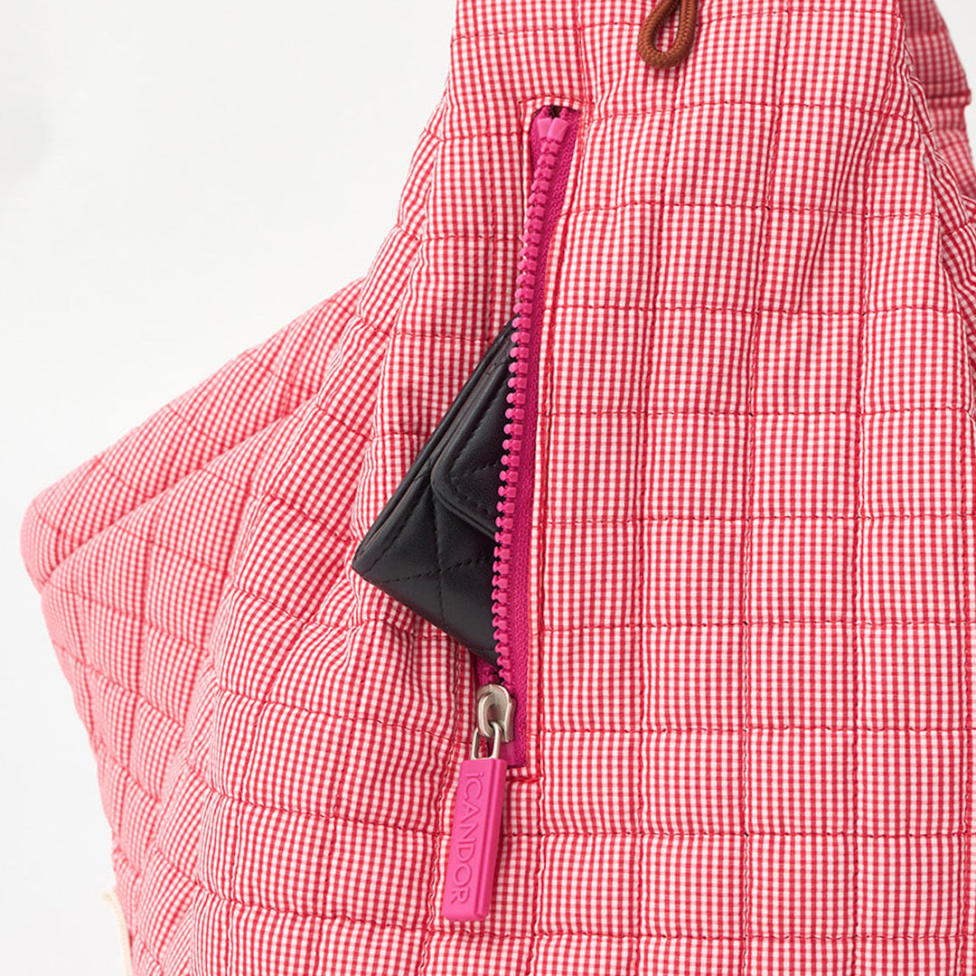 ※予約販売【iCANDOR】DUMPLING BAG（ICONIC RED）