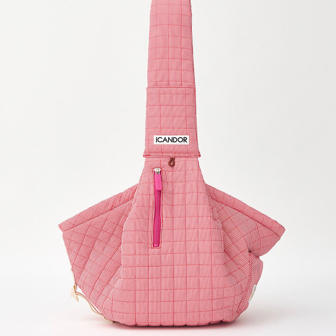 ※予約販売【iCANDOR】DUMPLING BAG（ICONIC RED）
