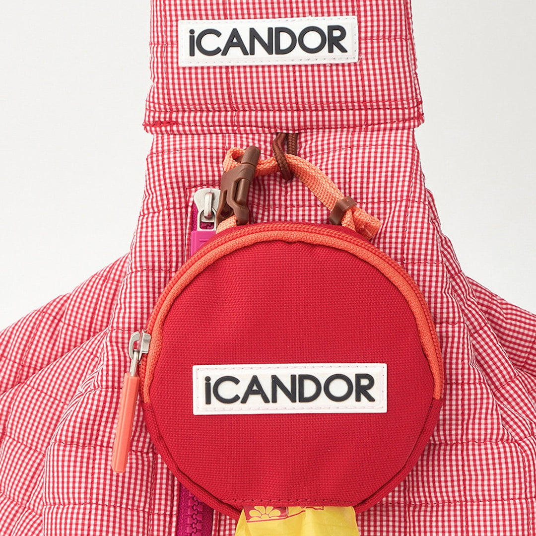 ※予約販売【iCANDOR】DUMPLING BAG（ICONIC RED）