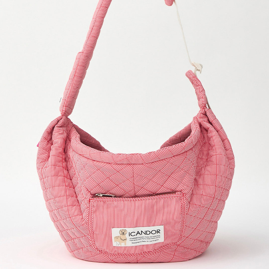 ※予約販売【iCANDOR】DUMPLING BAG（ICONIC RED）