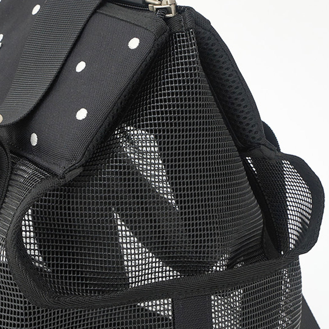 ※予約販売【iCANDOR】BRISBANE BAG（CAPRI BLACK）｜犬用バッグ