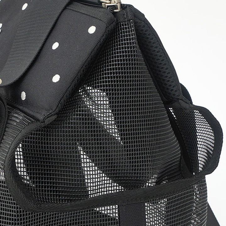 ※予約販売【iCANDOR】BRISBANE BAG（CAPRI BLACK）｜犬用バッグ