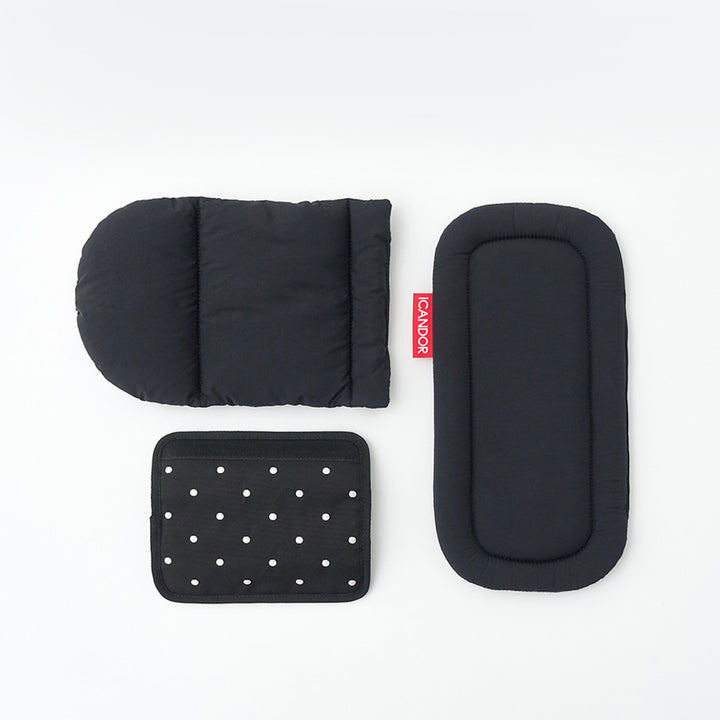 ※予約販売【iCANDOR】BRISBANE BAG（CAPRI BLACK）｜犬用バッグ