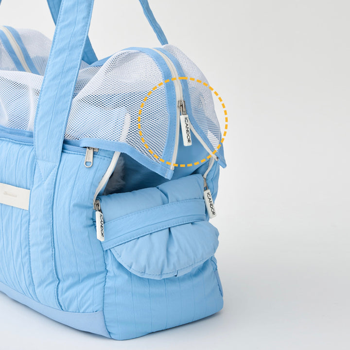 ※予約販売【iCANDOR】CLOUD 9（AIRY BLUE）｜犬用バッグ