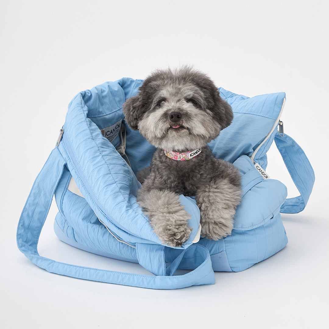 ※予約販売【iCANDOR】CLOUD 9（AIRY BLUE）｜犬用バッグ