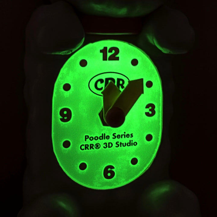 ※予約販売【CRR】Shaketail Duchs Mini Wall Clock（Poodle）