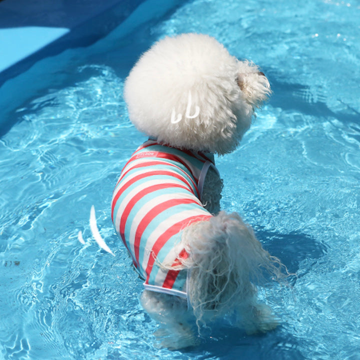 ※予約販売【ITS DOG】Like Dolphin Rash Guard（Pink Blue）