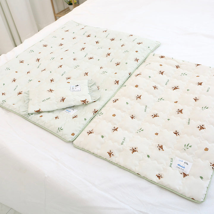 ※予約販売【ITS DOG】Insights Cooling Mat（Darami Green）