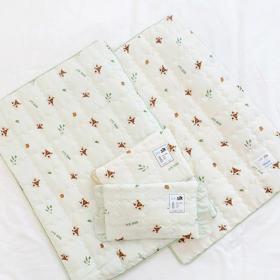 ※予約販売【ITS DOG】Insights Cooling Mat（Darami Green）