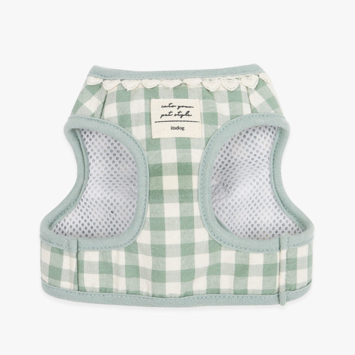 ※予約販売【ITS DOG】Heart check harness（Mint）｜犬用ハーネス