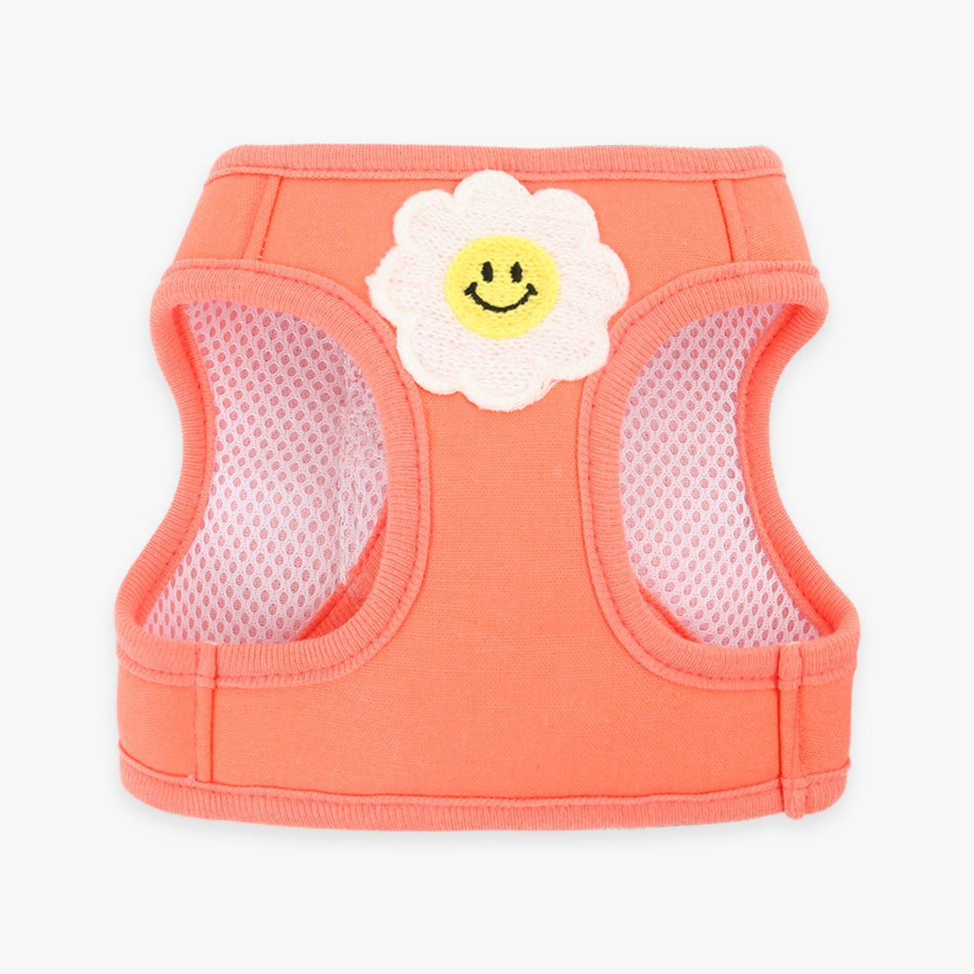 ※予約販売【ITS DOG】Daisy Frill Harness（Coral）｜犬用ハーネス