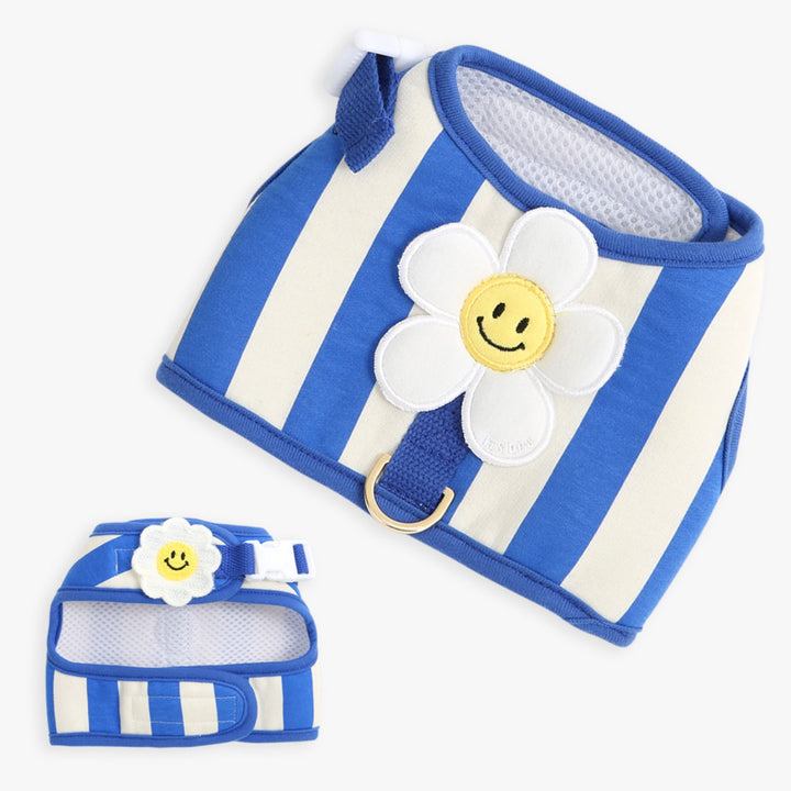 ※予約販売【ITS DOG】Smile Daisy Harness（Blue）｜犬用ハーネス