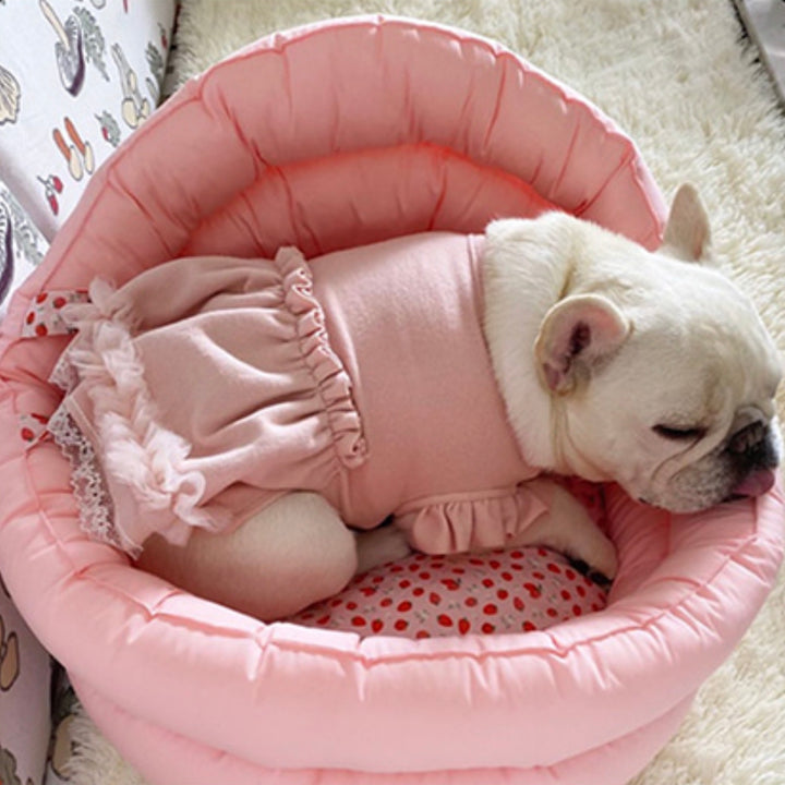 ※予約販売【OOPS! MY DOG】Berry Berry Basket