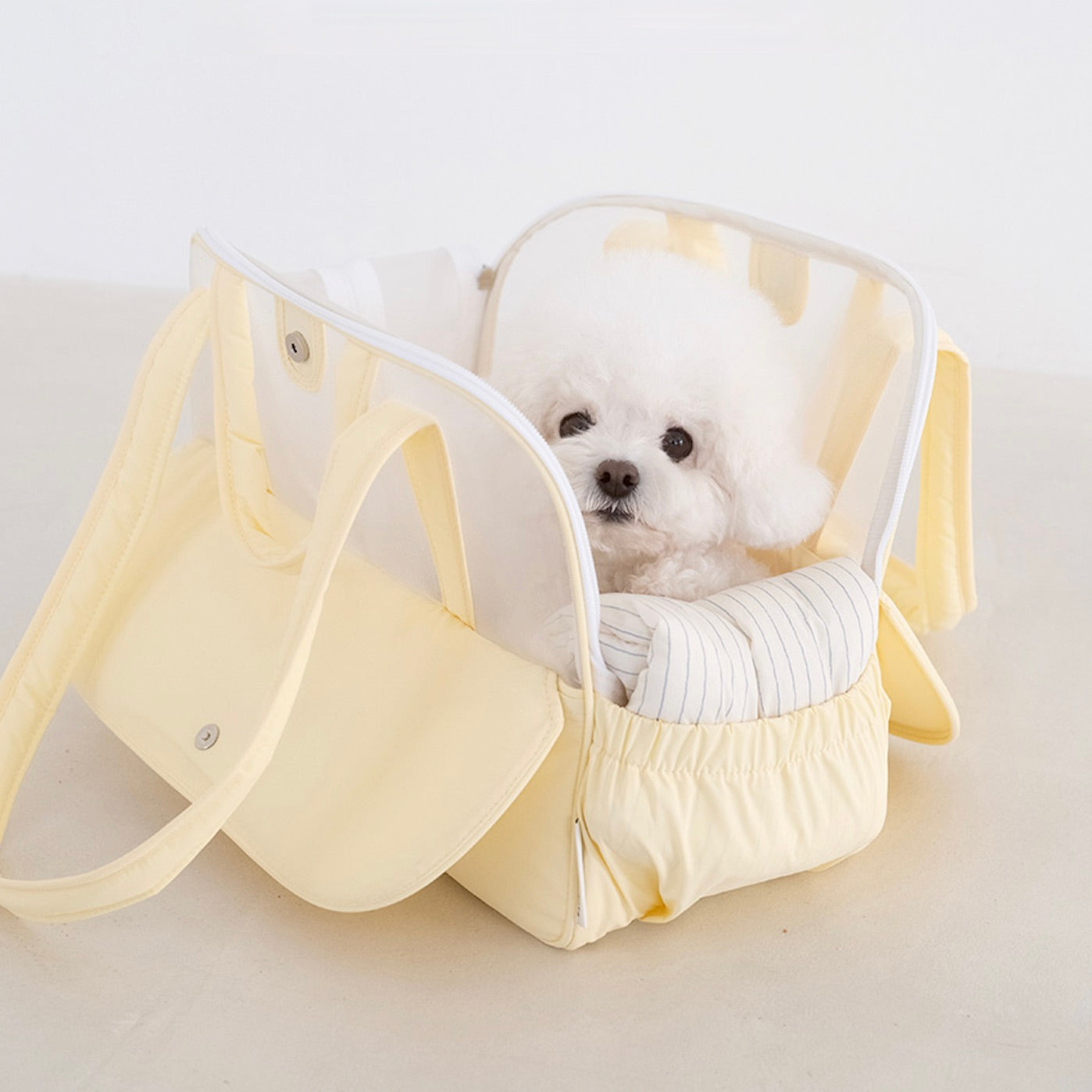 犬用品 ELEDOG 小型犬用キャリー クリーム