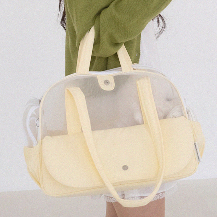 ※予約販売【a tous moments】Frou Frou Bag - Lemon Edition（Cushion + Shoulder Pad Set）｜犬用バッグ
