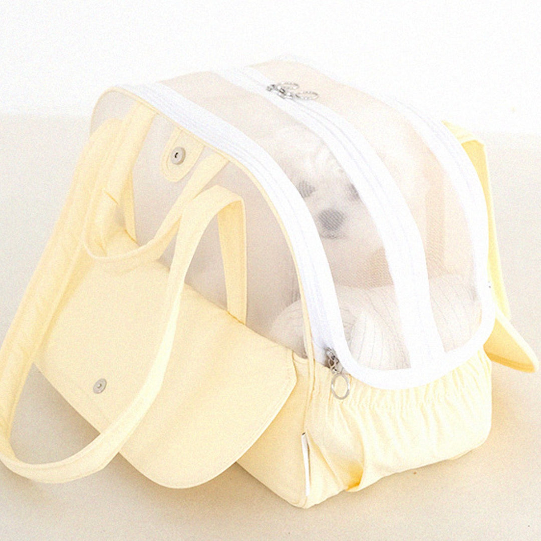 ※予約販売【a tous moments】Frou Frou Bag - Lemon Edition（Cushion + Shoulder Pad Set）｜犬用バッグ