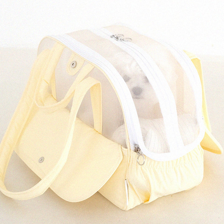 ※予約販売【a tous moments】Frou Frou Bag - Lemon Edition（Cushion + Shoulder Pad Set）｜犬用バッグ