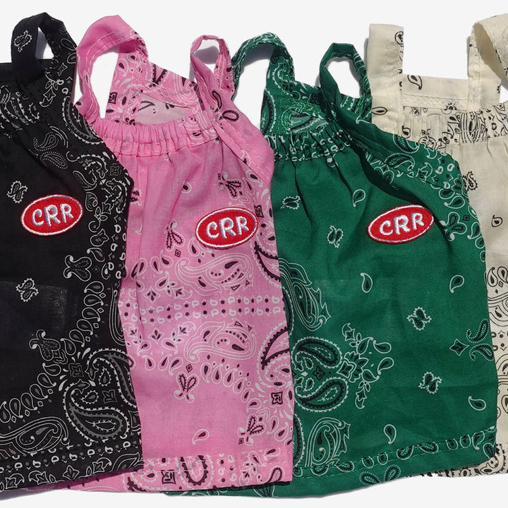 即納【CRR】Soft Paisley Strap Top（Pink）