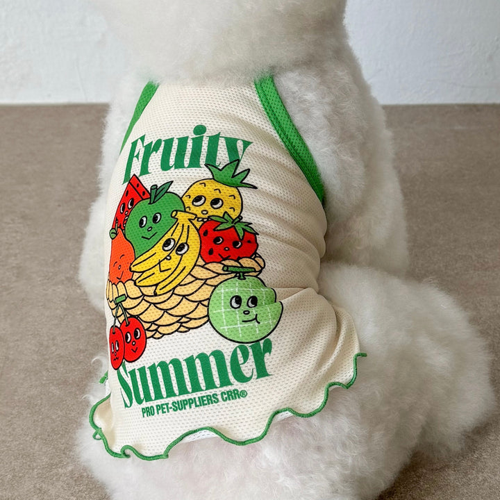 即納【CRR】Fruity Summer Cool Strap Top（Green）