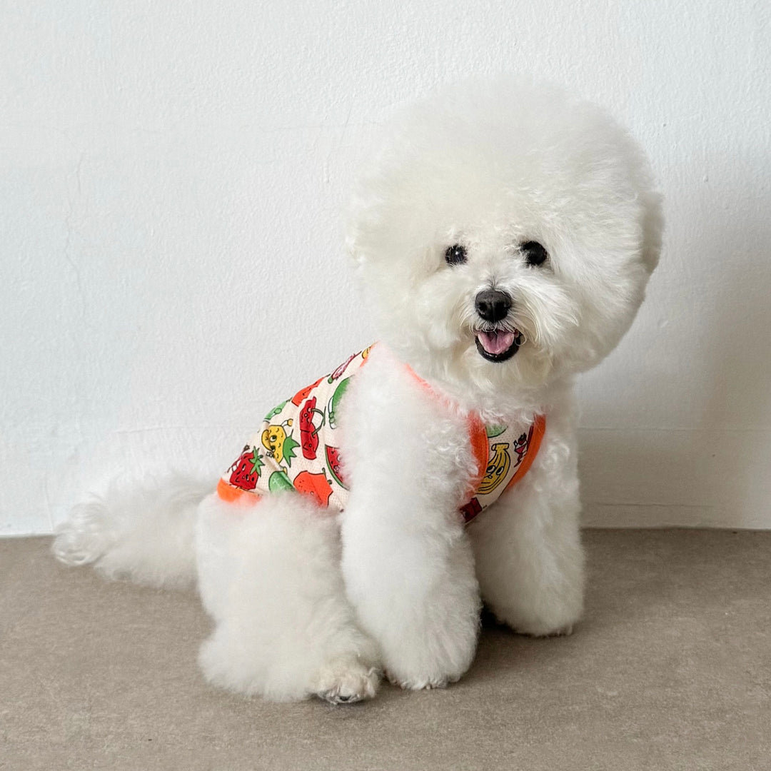 即納【CRR】Sweeite Fruit Cool Strap Top（Orange）