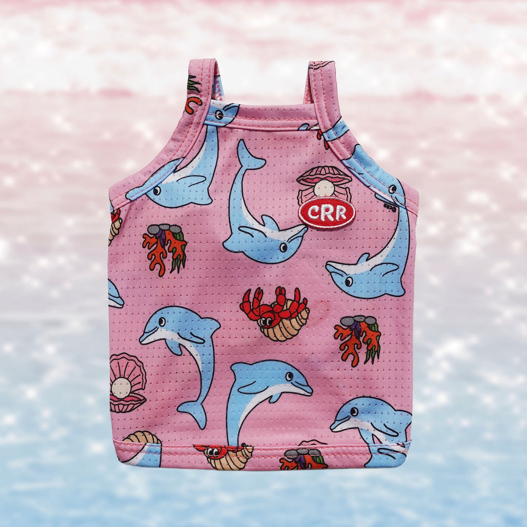 即納【CRR】Summer Dolphin Cool Strap Top