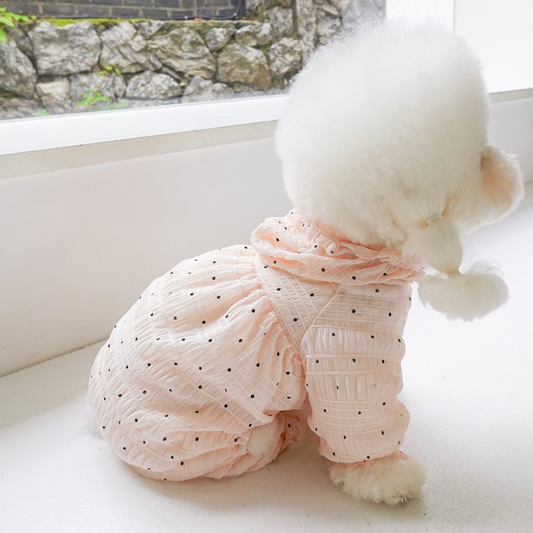 ※予約販売【noutti】Dot Anti Bug All in one（Pink）