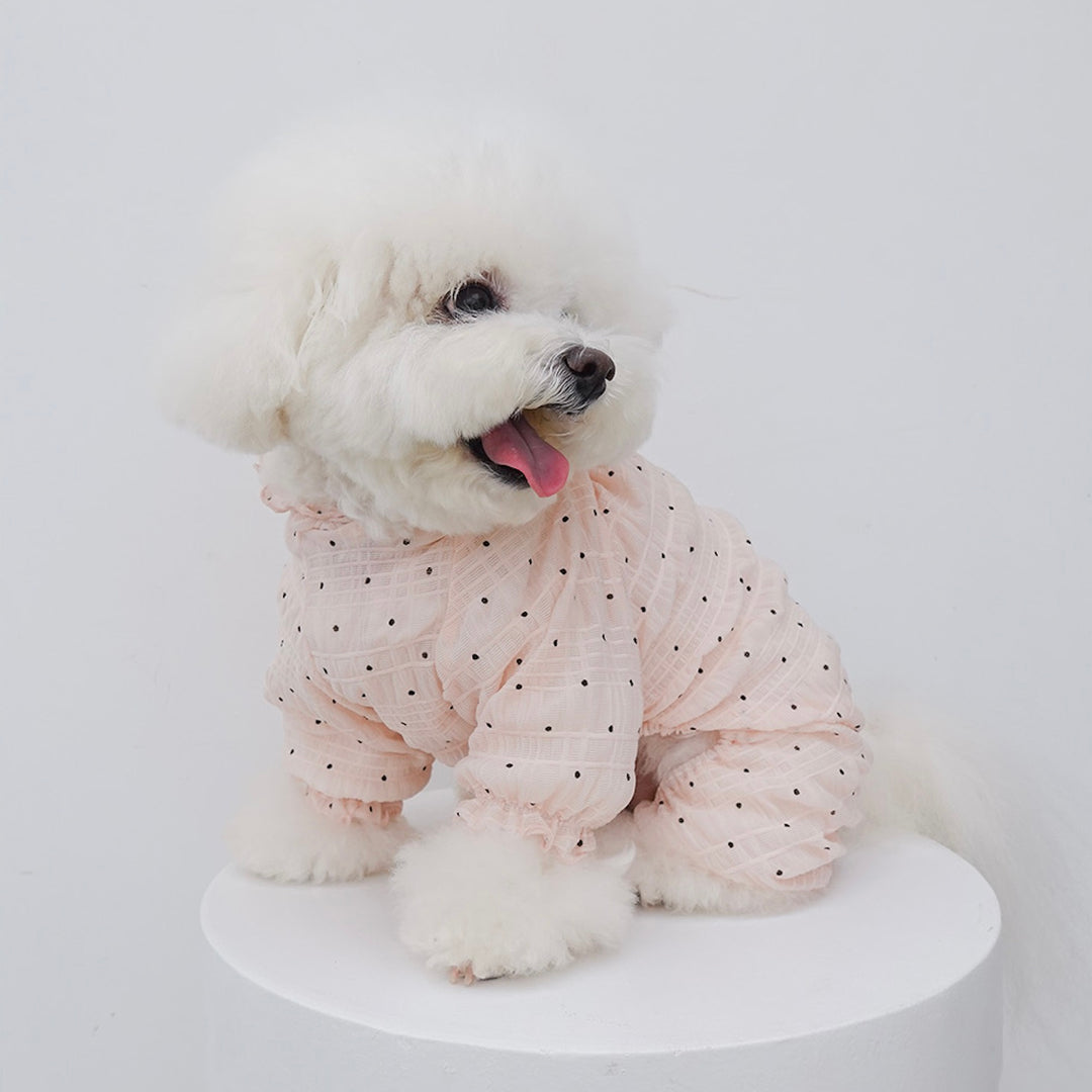※予約販売【noutti】Dot Anti Bug All in one（Pink）