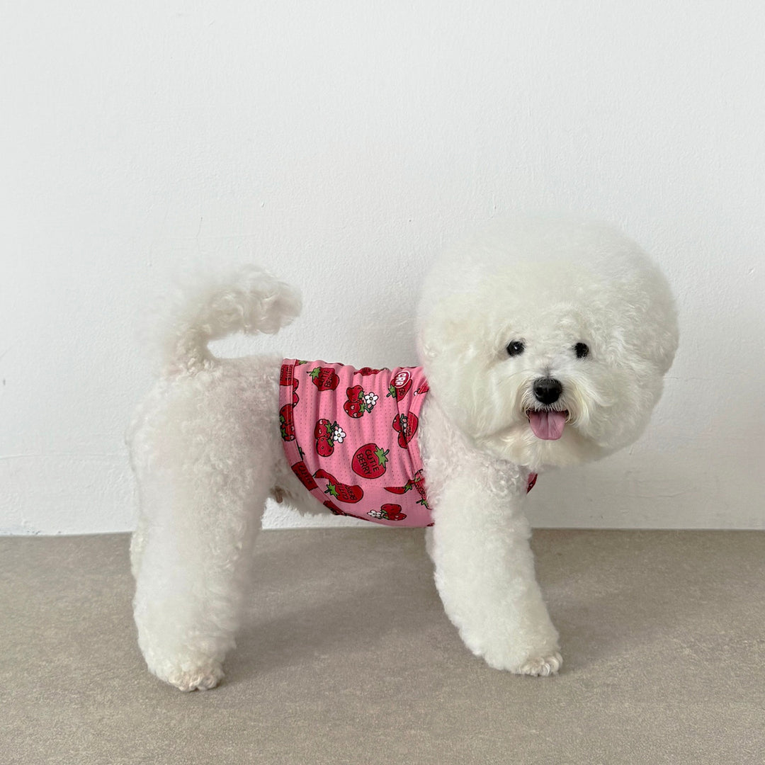 ※予約販売【CRR】Cutie Berry2 Cool Strap Top（Pink）