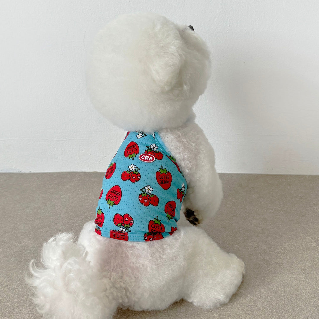 ※予約販売【CRR】Cutie Berry2 Cool Strap Top（Sky）