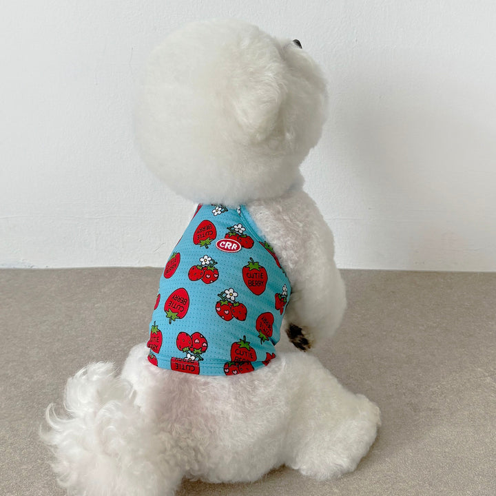 ※予約販売【CRR】Cutie Berry2 Cool Strap Top（Sky）