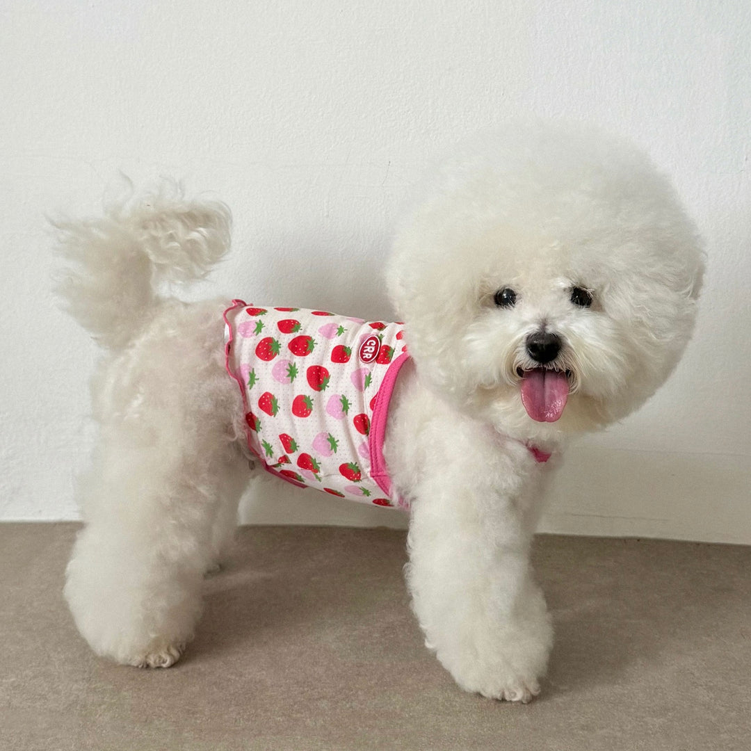 ※予約販売【CRR】Berry Very Cool  Strap Top（Pink）