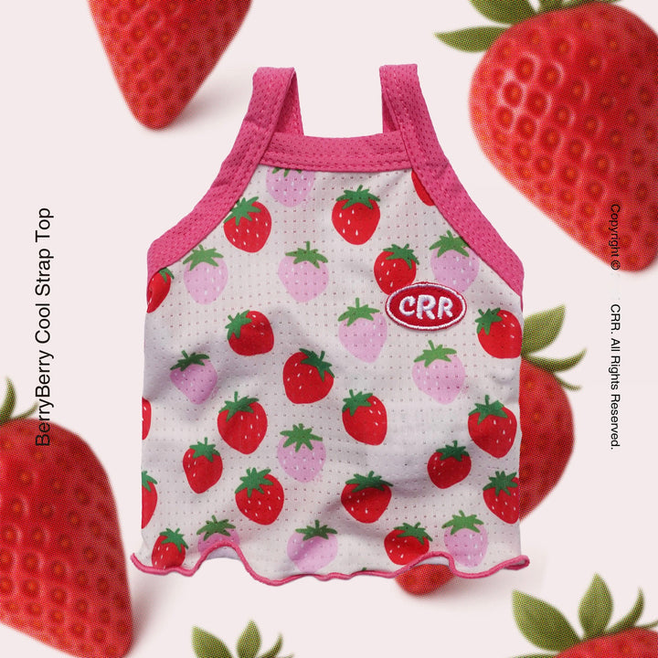 ※予約販売【CRR】Berry Very Cool  Strap Top（Pink）