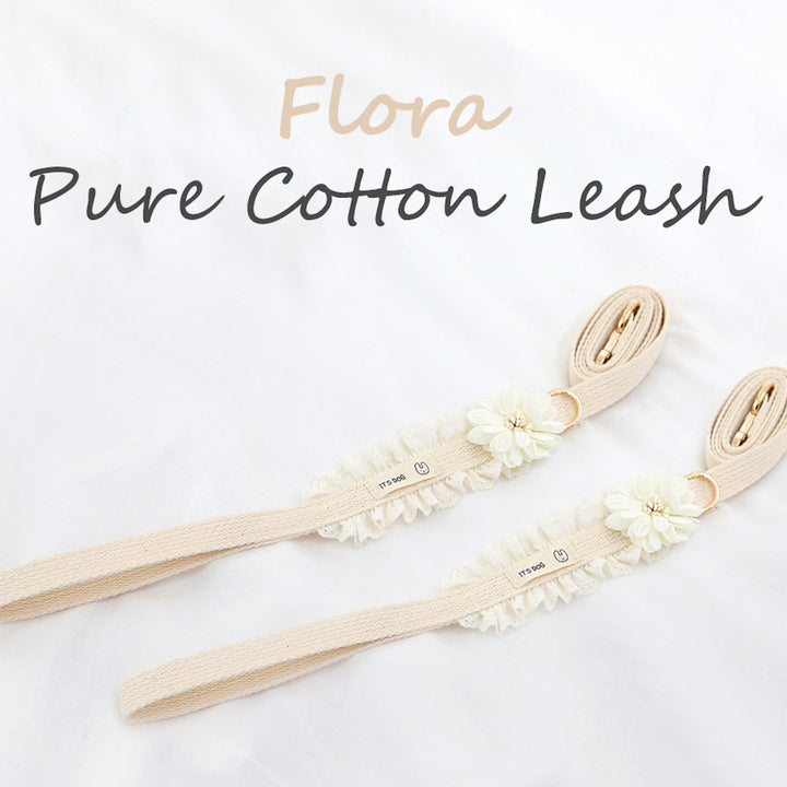 ※予約販売【ITS DOG】Flora Pure Cotton Leash