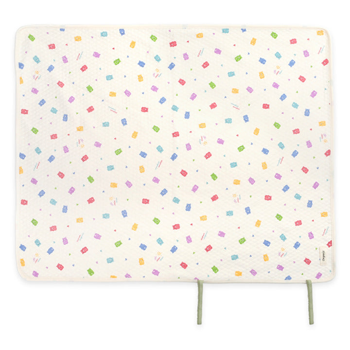 ※予約販売【ITS DOG】Organic Quilted Blanket（Jelly Bear）