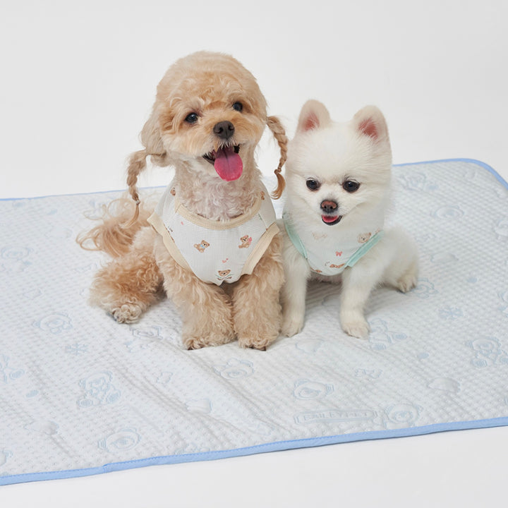 ※予約販売【Bailey】Snow Teddy Cooling Mat（4color）
