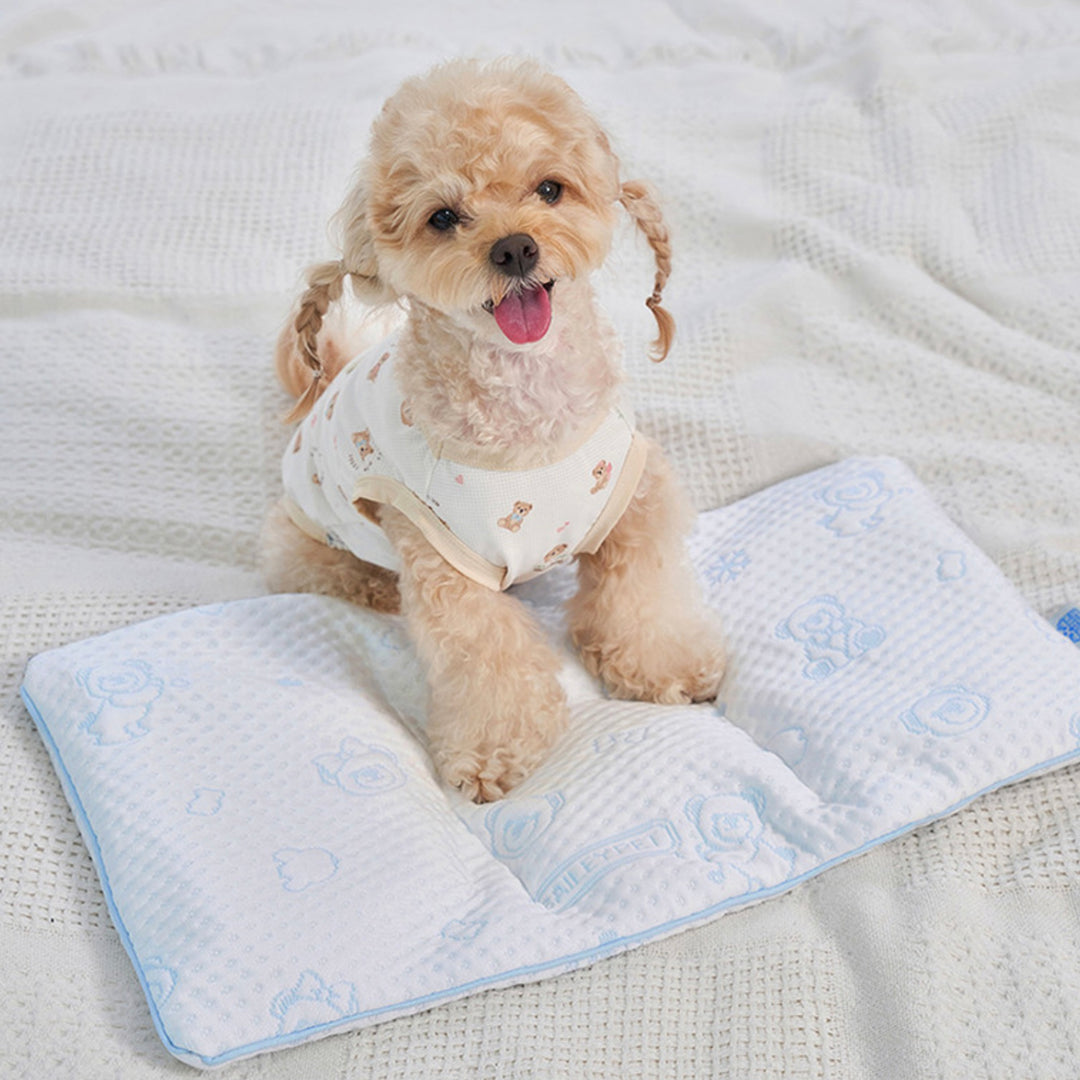 ※予約販売【Bailey】Snow Teddy Ice Pouch（4color）