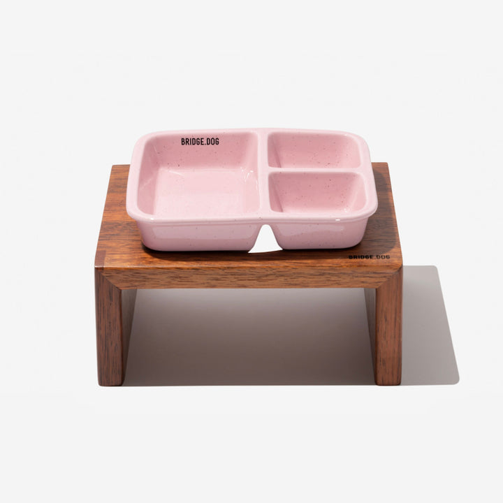 ※予約販売【BRIDGE.DOG】FOOD PLATE（PINK）