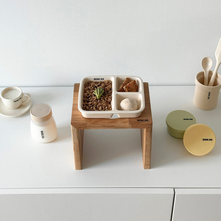 ※予約販売【BRIDGE.DOG】FOOD PLATE（BLUE）